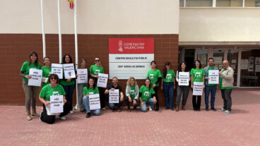 Movilización educativa en el CEIP Serra de Bèrnia el 23 de abril de 2026