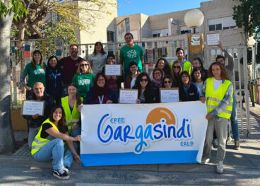 Movilización educativa en el CPEE Gargasindi el 16 de abril de 2026