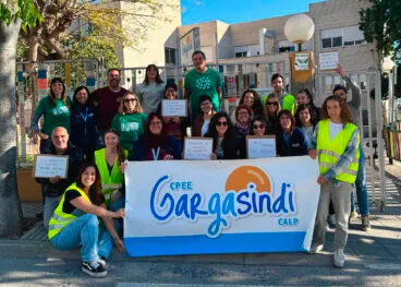 Movilización educativa en el CPEE Gargasindi el 16 de abril de 2026