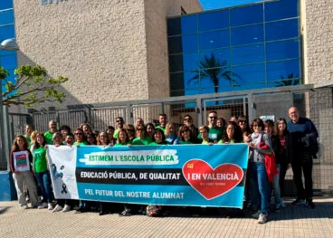 Movilización educativa en el IES Josep Iborra de Benissa el 16 de abril de 2026