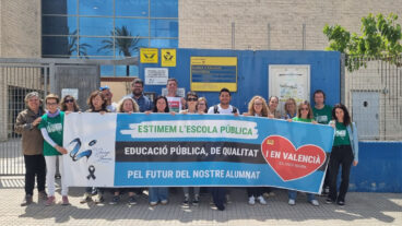 Movilización educativa en el IES Josep Iborra de Benissa el 23 de abril de 2026