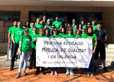 Movilización educativa en el IES La Mar de Xàbia el 16 de abril de 2026