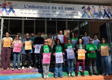 Movilización educativa en el IES Maria Ibars de Dénia el 16 de abril de 2026