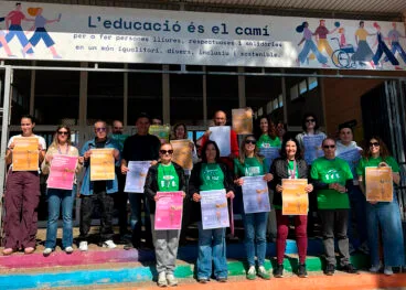 Movilización educativa en el IES Maria Ibars de Dénia el 16 de abril de 2026