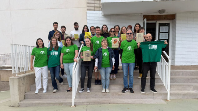 Imagen: Movilización educativa en el IES Orba el 23 de abril de 2026