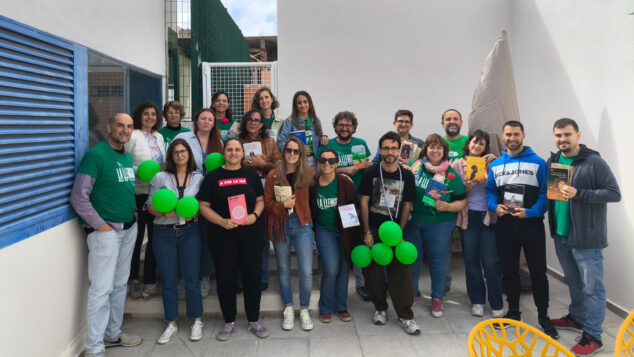 Imagen: Movilización educativa en el IES Teulada el 23 de abril de 2026