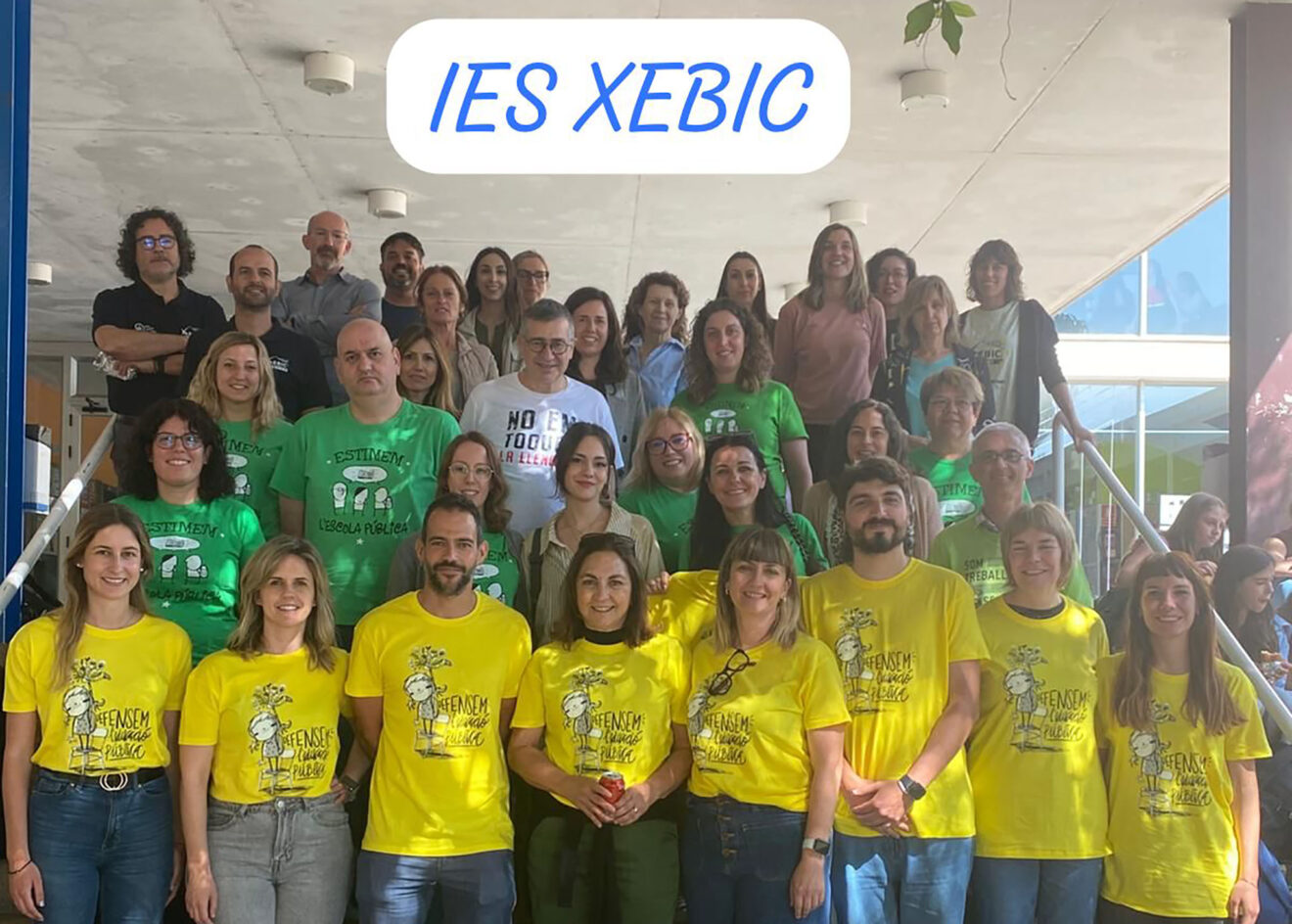 Movilización educativa en el IES Xebic de Ondara el 30 de abril de 2026