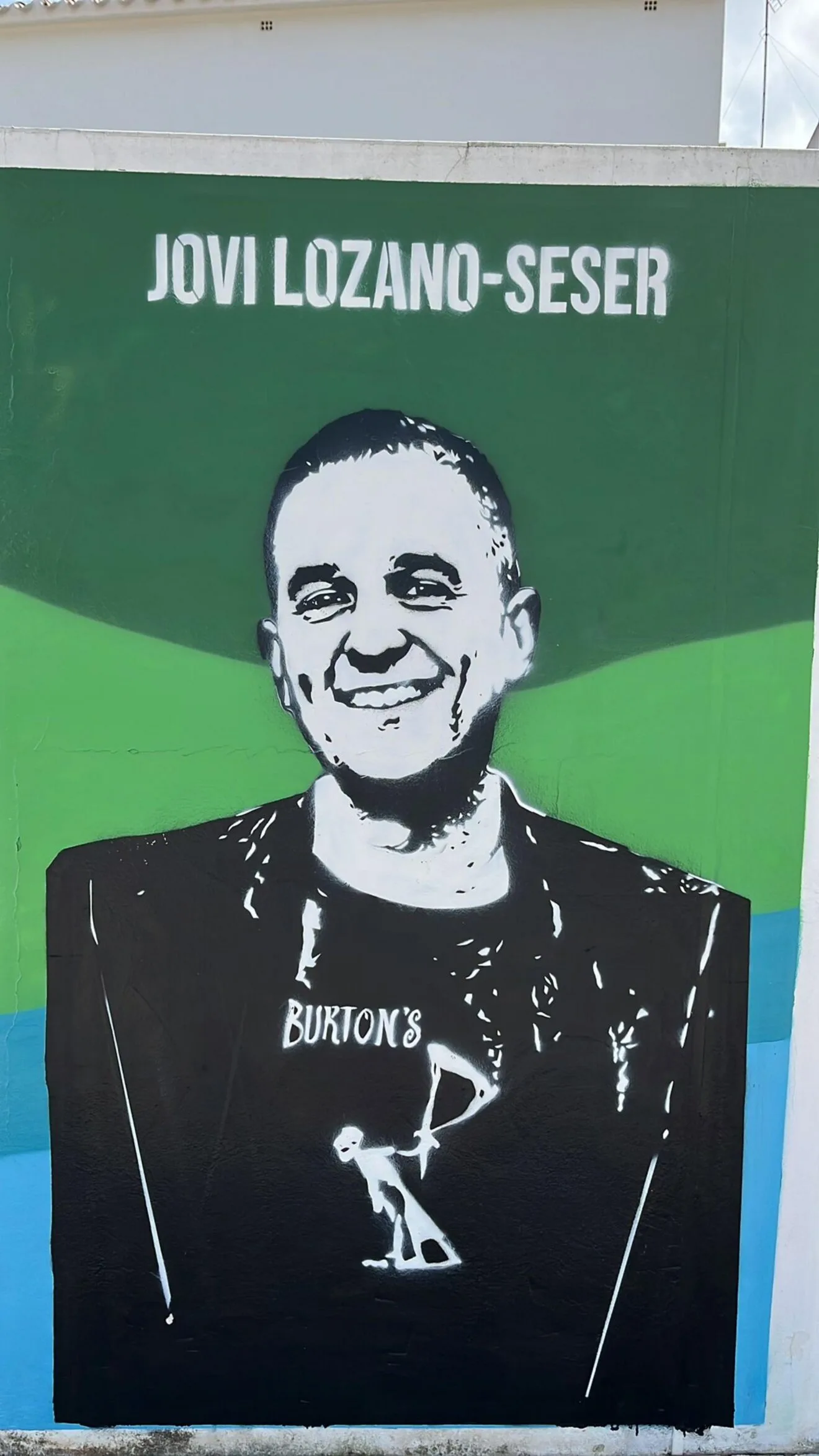 Mural de Jovi Lozano-Seser en Ondara