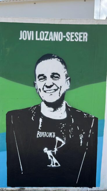 Mural de Jovi Lozano-Seser en Ondara