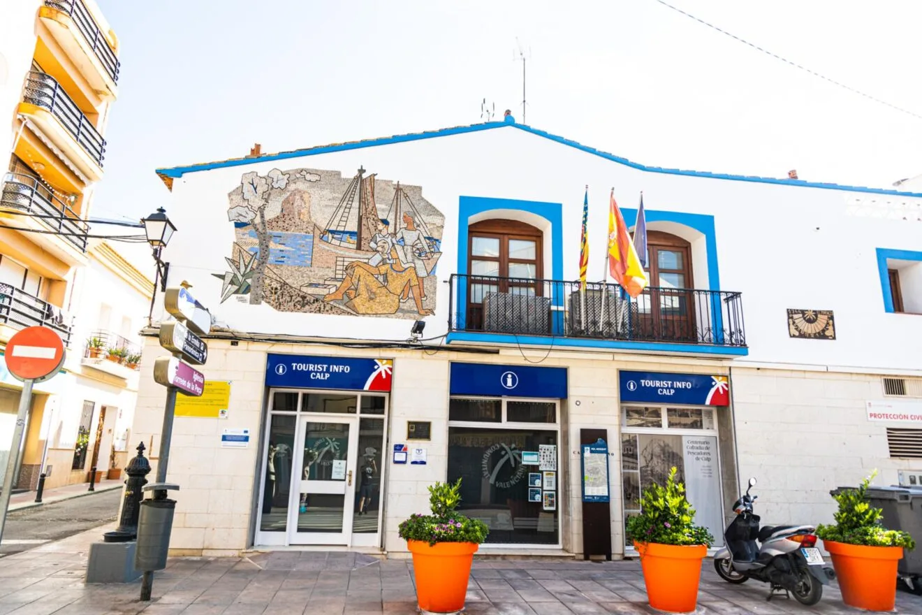 La oficina Tourist Info Calp, una de las instalaciones distinguidas con el certificado S de Sostenibilidad