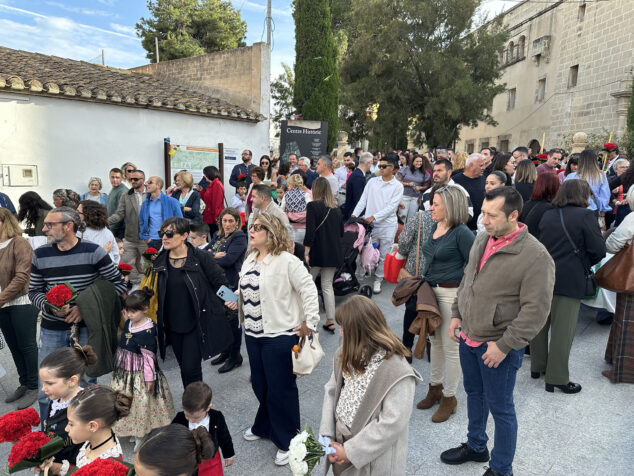 ofrenda a la purissima xiqueta de benissa en fiestas 2026 27