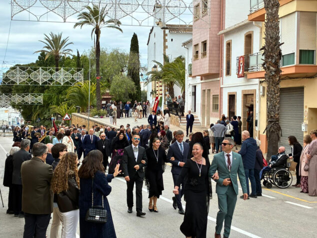 pasacalle del dia de sant vicent en las fiestas patronales de teulada 2026