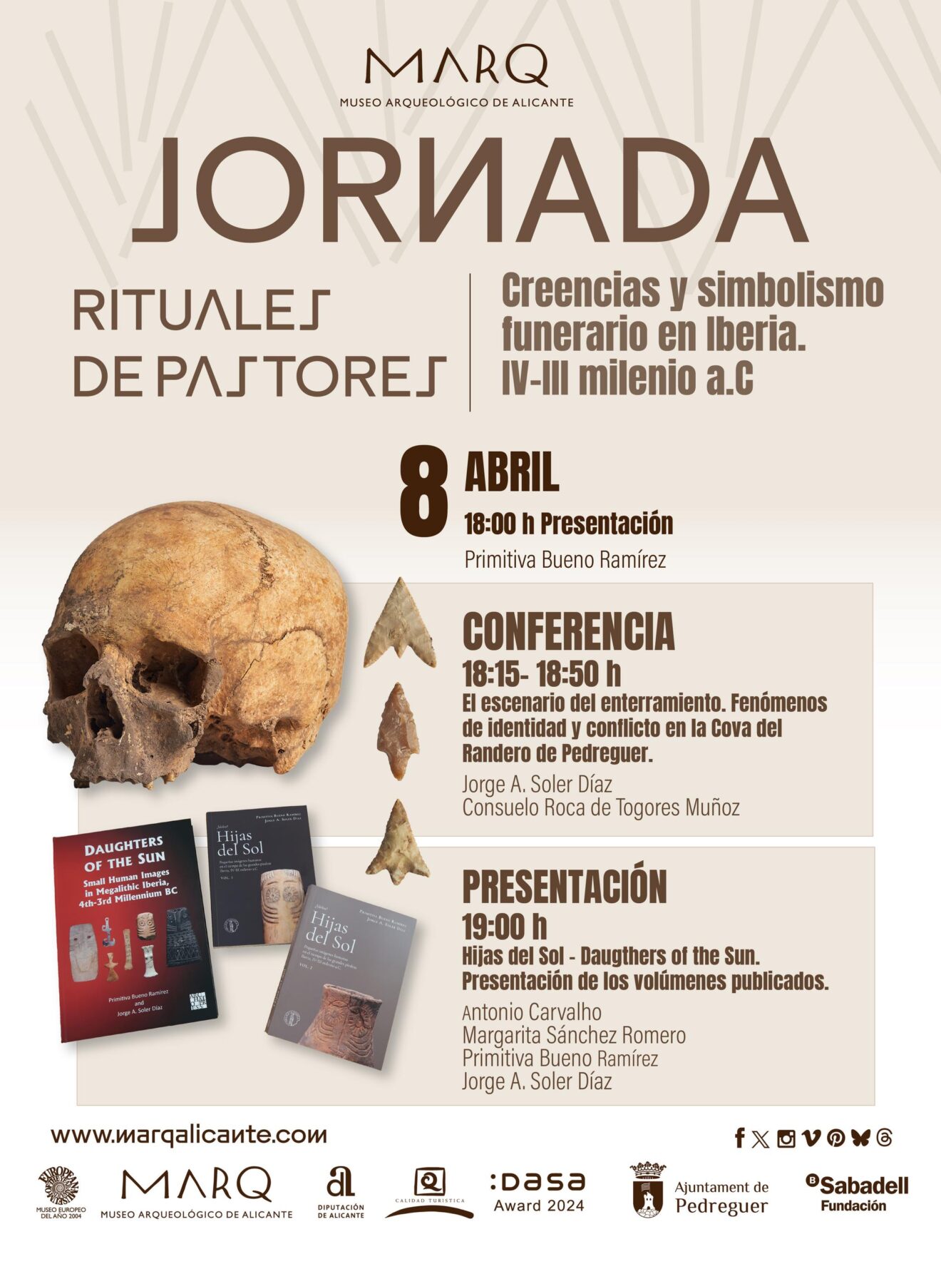Cartel de la jornada 'Rituales de Pastores' en el MARQ