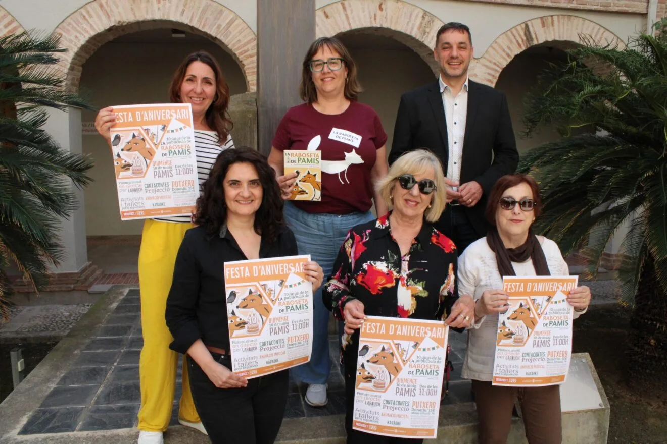 Presentación del 10º aniversario de "La Raboseta de Pamis" en Ondara