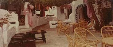 Terraza de Hacienda en los años 70