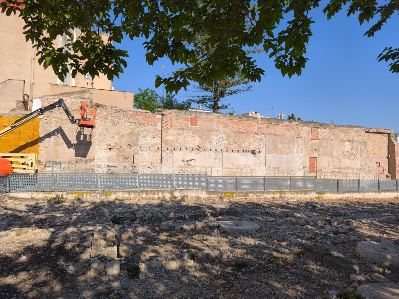 Trabajos arqueológicos en el Trapig del Verger