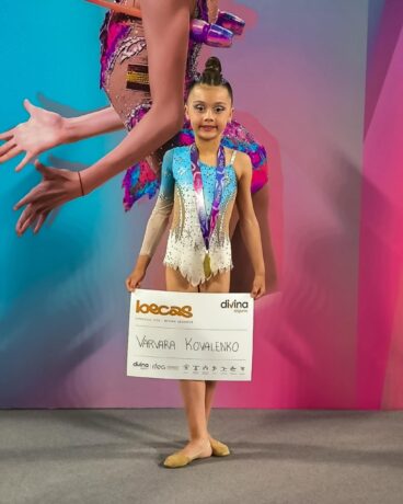 Varvara Kovalenko, Campeona de España Benjamín de gimnasia rítmica