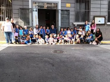 Visita escolar al Ayuntamiento de Pedreguer