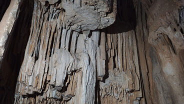 Vista interior de la Cova Bolumini de Segària