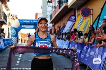 Andrea Abad, ganadora de la Cursa Popular Jesús Pobre