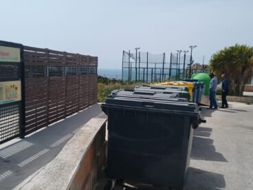 Nueva zona de contenedores en Cumbre del Sol