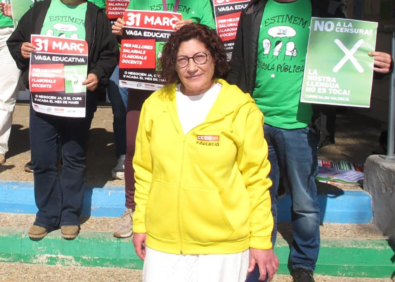 Carmen Soria, secretaria general de Educació de Alacant i les Marines de CCOO