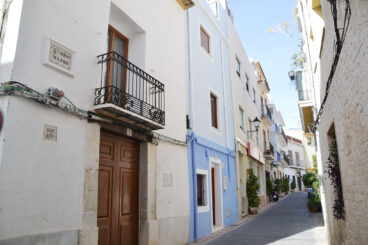 Carrer Major de Calp (archivo)