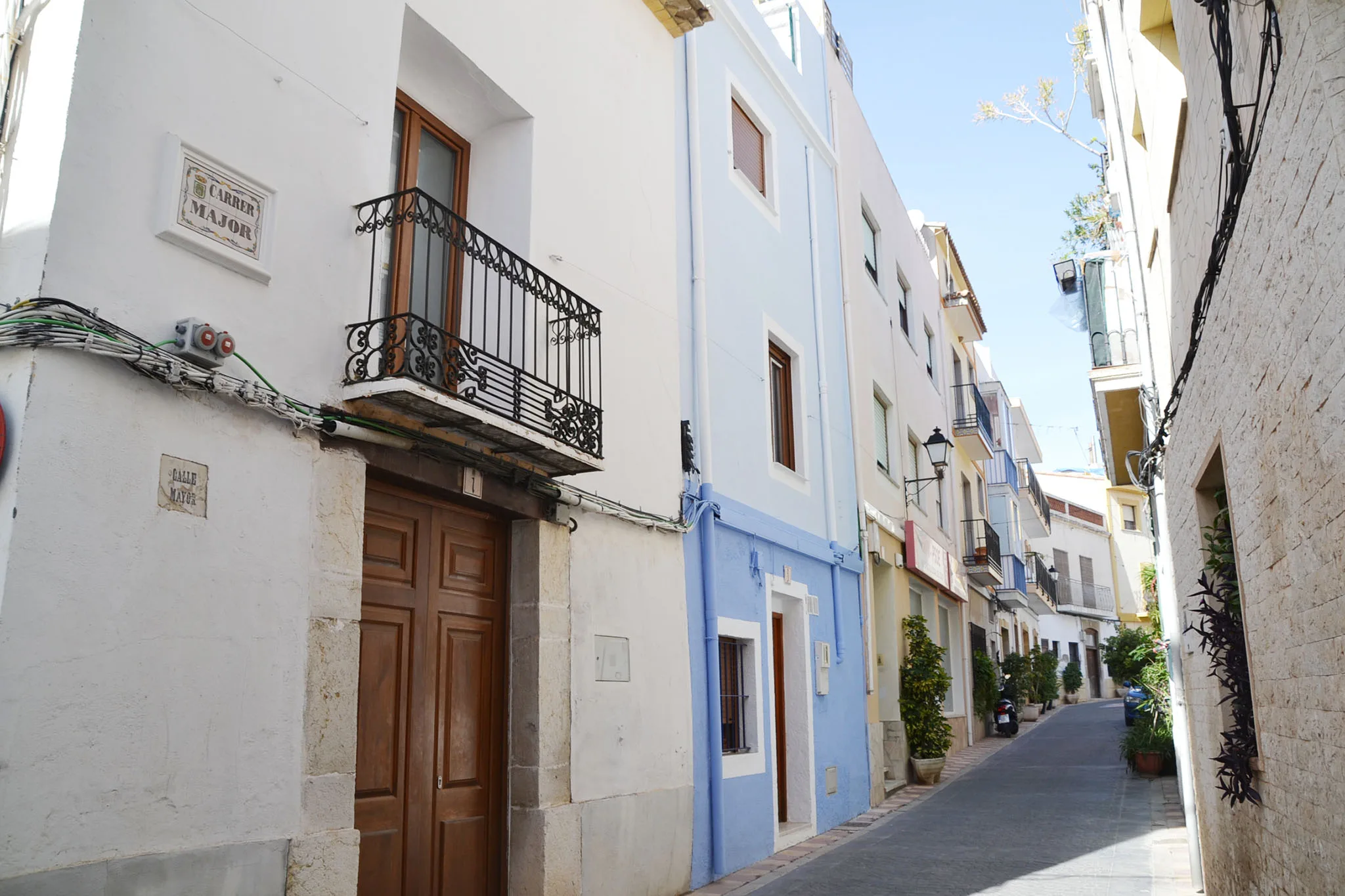 carrer major de calp archivo