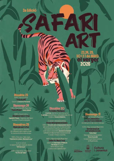 Cartel del ‘Safari Art’ 2026 en El Verger