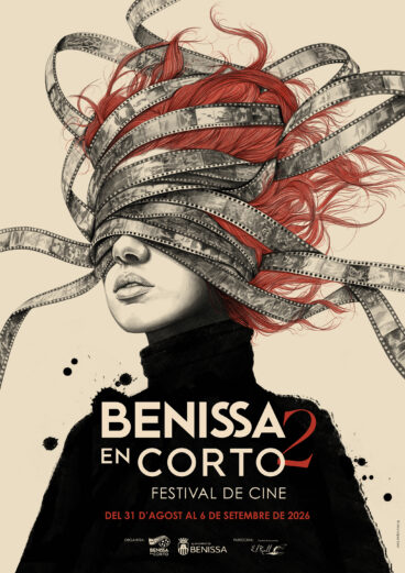 Cartel oficial de la segunda edición de Benissa en Corto, de Alba López