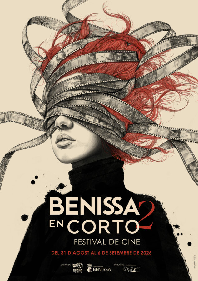 Imagen: Cartel oficial de la segunda edición de Benissa en Corto, de Alba López