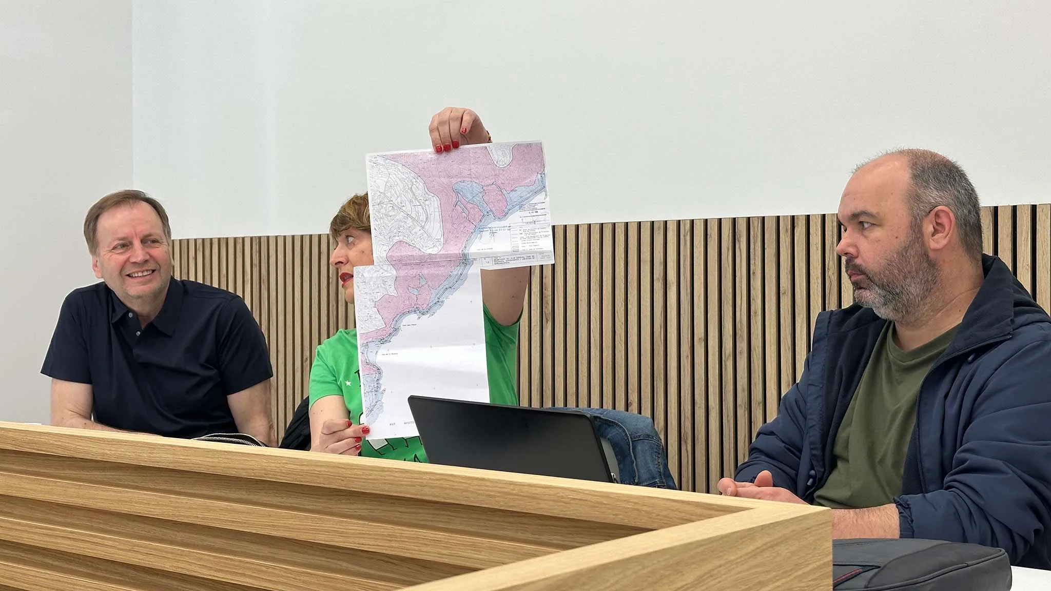 compromis reiniciem benissa y cibe muestran los planos de servidumbres de proteccion paisajistica en patmore