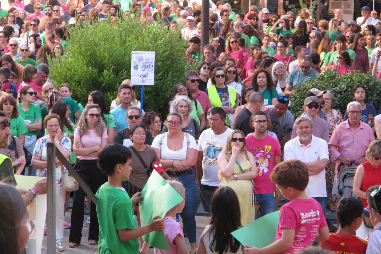 Comunidad educativa de la Marina Alta en apoyo a docentes 18