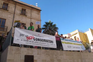 Comunidad educativa de la Marina Alta en apoyo a docentes 37