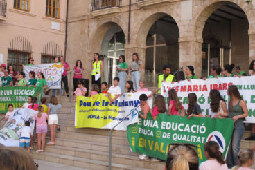 Comunidad educativa de la Marina Alta en apoyo a docentes 39