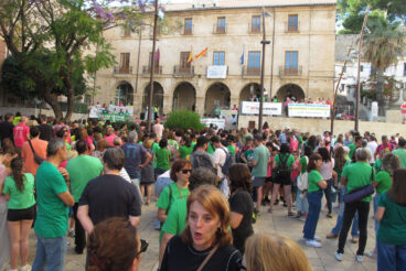Comunidad educativa de la Marina Alta en apoyo a docentes 42