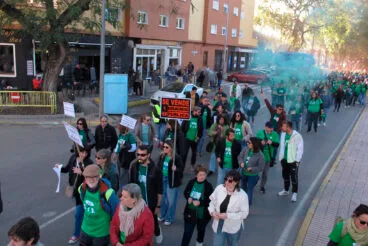 concentracion educativa en denia en la huelga educativa en la comunitat valenciana del 31 de marzo de 2026 archivo