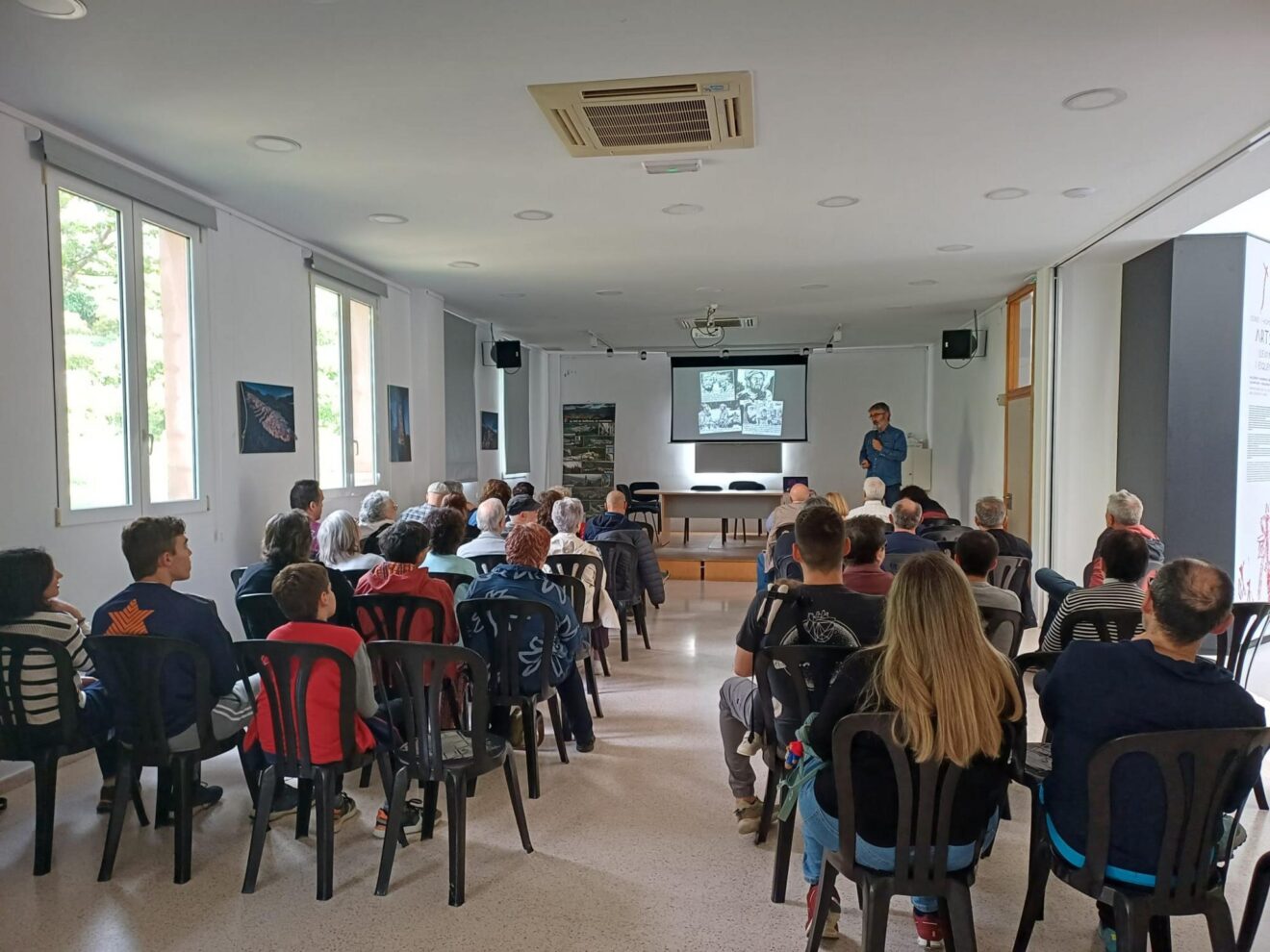 Conferencia de Just Sellés en la Vall de Gallinera