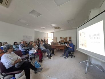 Conferencia de Just Sellés durante la conmemoración de Al-Azraq