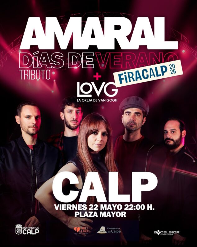 Álex Coca: «Queremos que FiraCalp se viva como una experiencia completa con la gamba blanca y el peix de Calp como grandes abanderados» 4 disfruta de la mejor version de amaral y la oreja de van gogh en firacalp