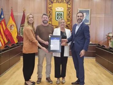 Entrega certificado ISO 14092 a Calp