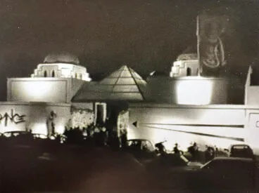 Exterior de la discoteca Trance de Benissa – Imagen del libro ‘150 anys de música i ball a la Marina Alta’
