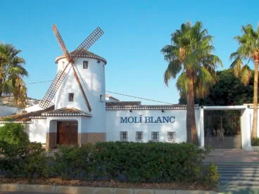 Fachada de Molí Blanc en el año 2000 (archivo)
