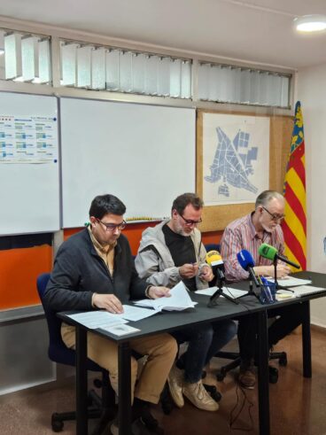 Firma del convenio de prevención de incendios entre Gata y Pedreguer