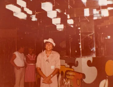 Interior de la discoteca Mambo de Dénia en los años 80 – Imagen de Quique Arbona