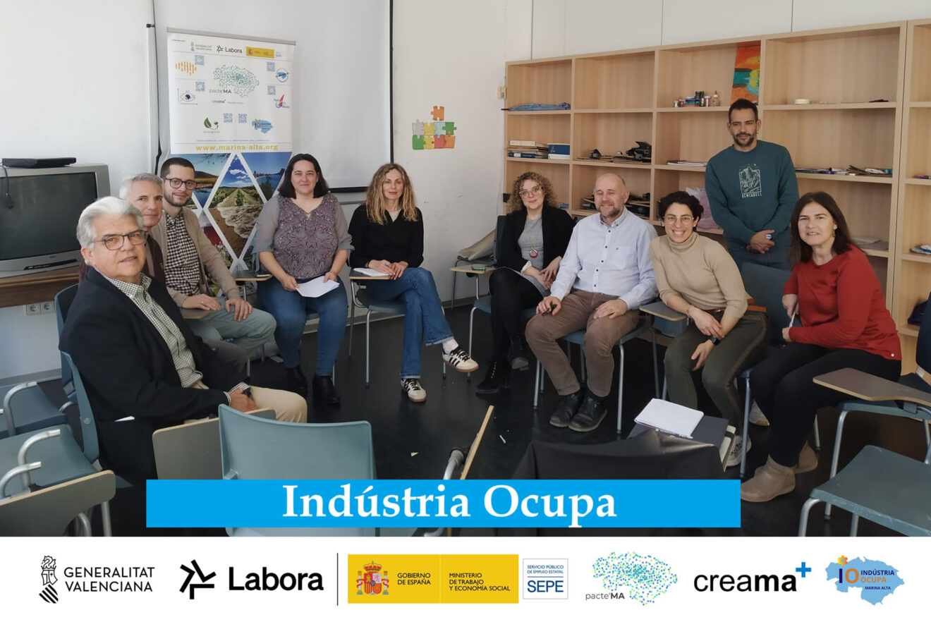 Jornadas de trabajo del proyecto Indústria Ocupa, impulsado por CREAMA y PACTE’MA