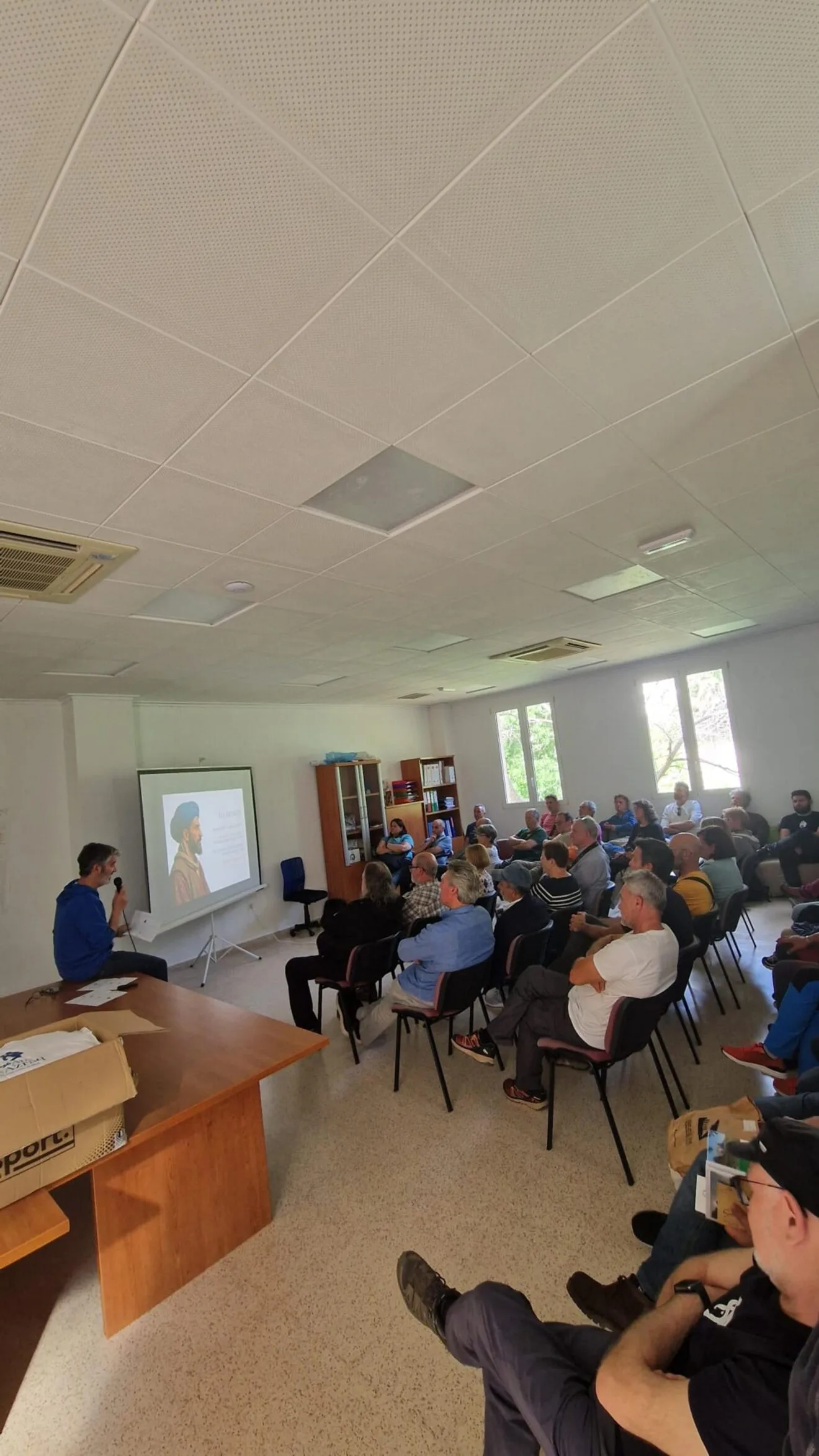 Conferencia de Just Sellés en La Vall de Gallinera