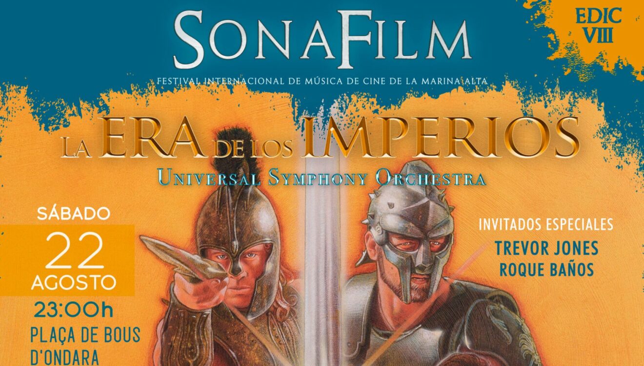 La era de los imperios Trevor Jones y la Universal Symphony Orchestra coronarán el cierre de Sonafilm en la Marina Alta