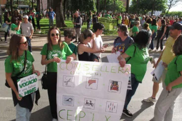 Manifestación en Dénia en apoyo a la educación pública 05