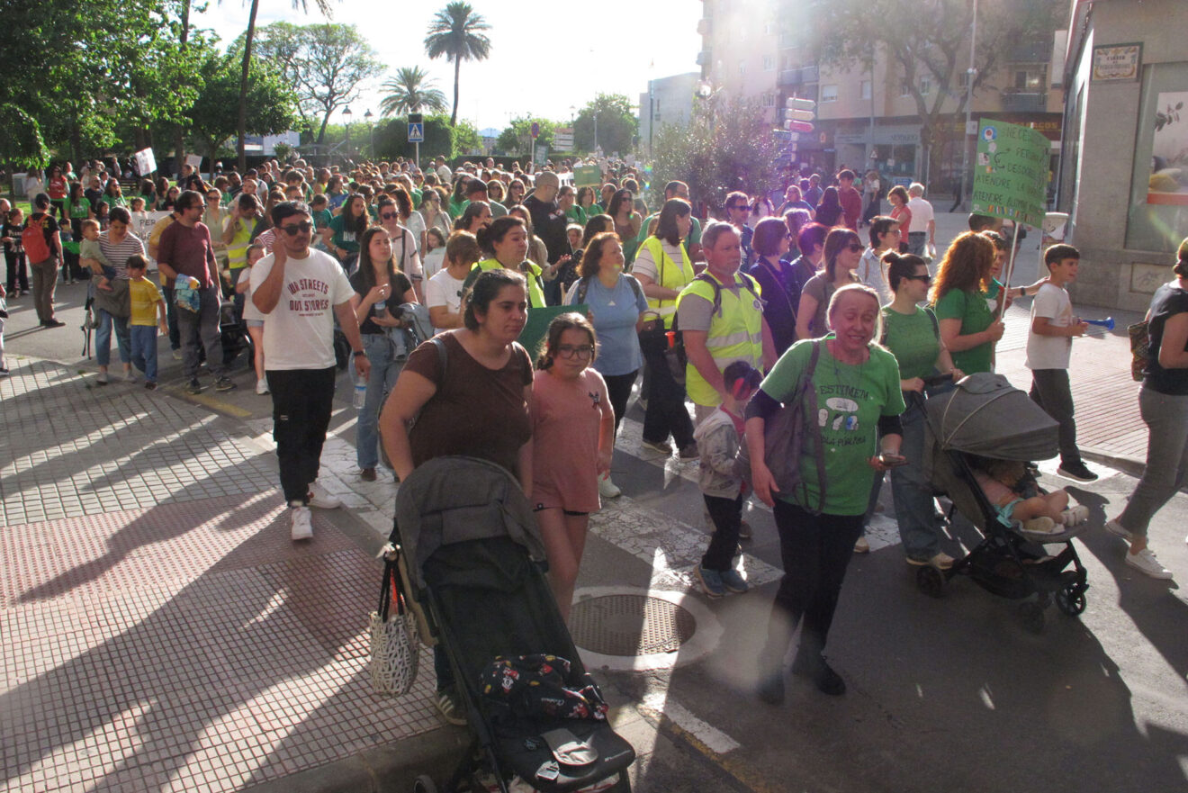 Manifestación en Dénia en apoyo a la educación pública 13